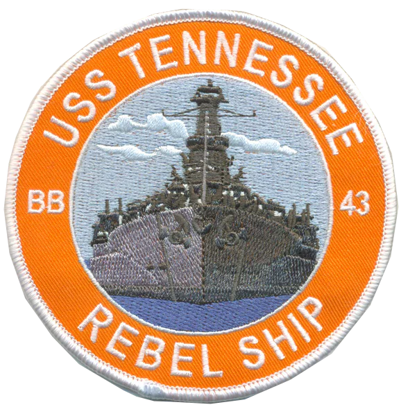 USS Tennessee BB-48 Patch