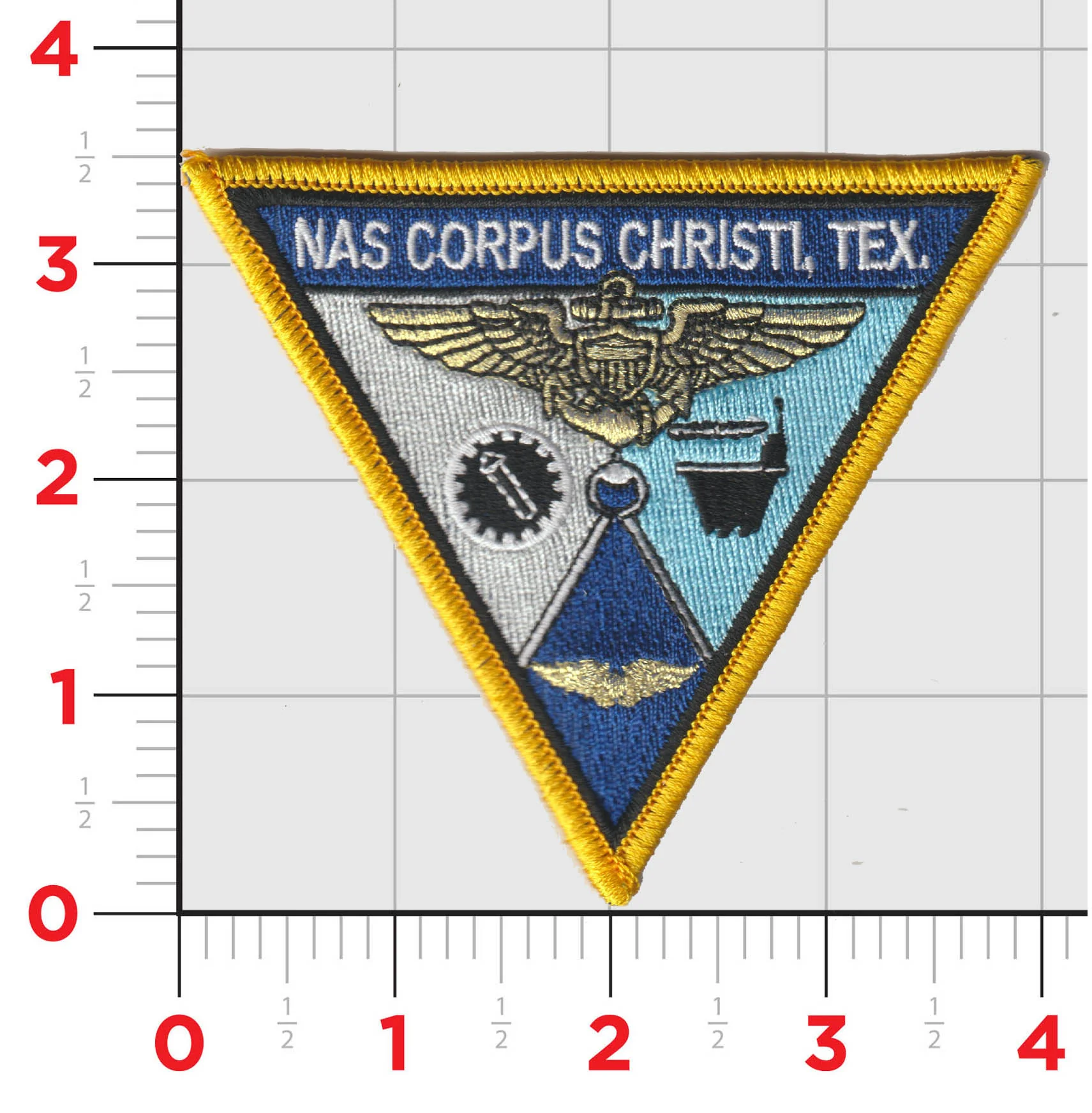 Officially Licensed US Navy NAS Corpus Christi Patch