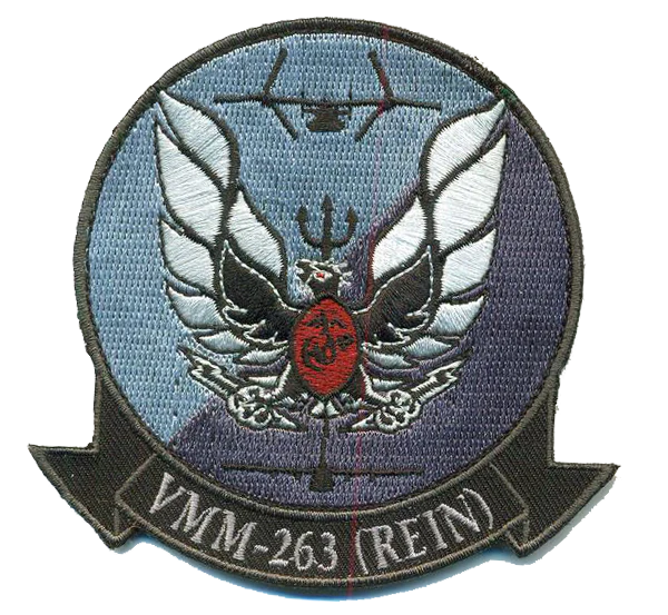 Official VMM-263 Thunder Chicken REIN 18.2 ACE Patch