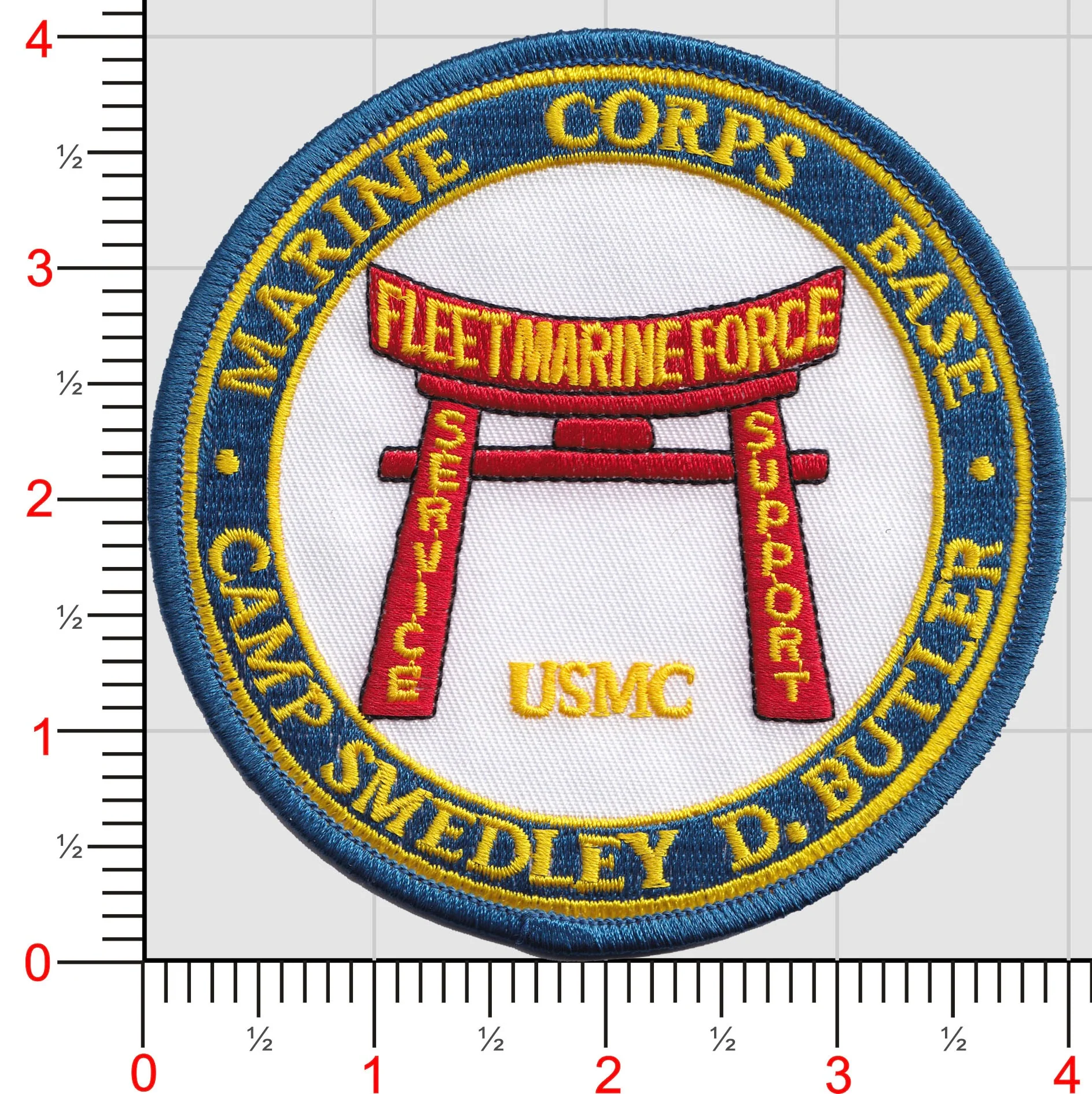 Officially Licensed USMC MCB Camp Butler Patch