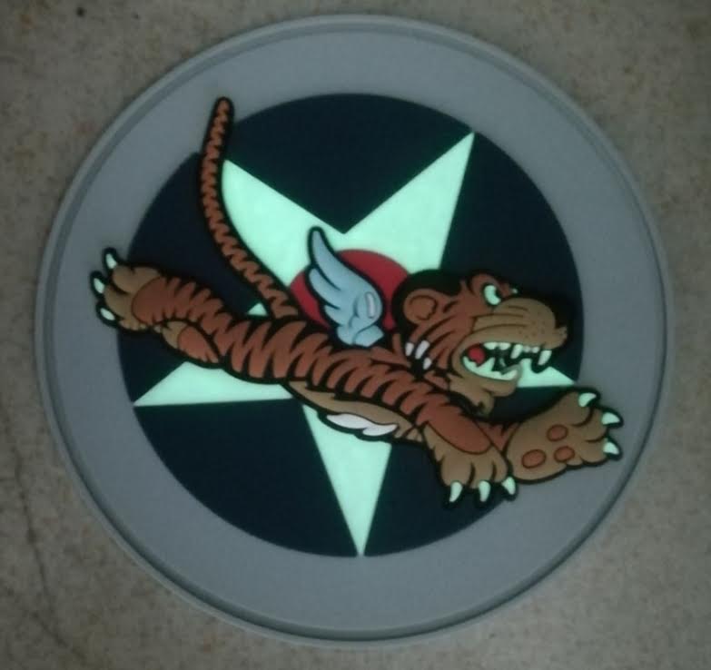 US Army Air Corps WWII Flying Tigers Patches