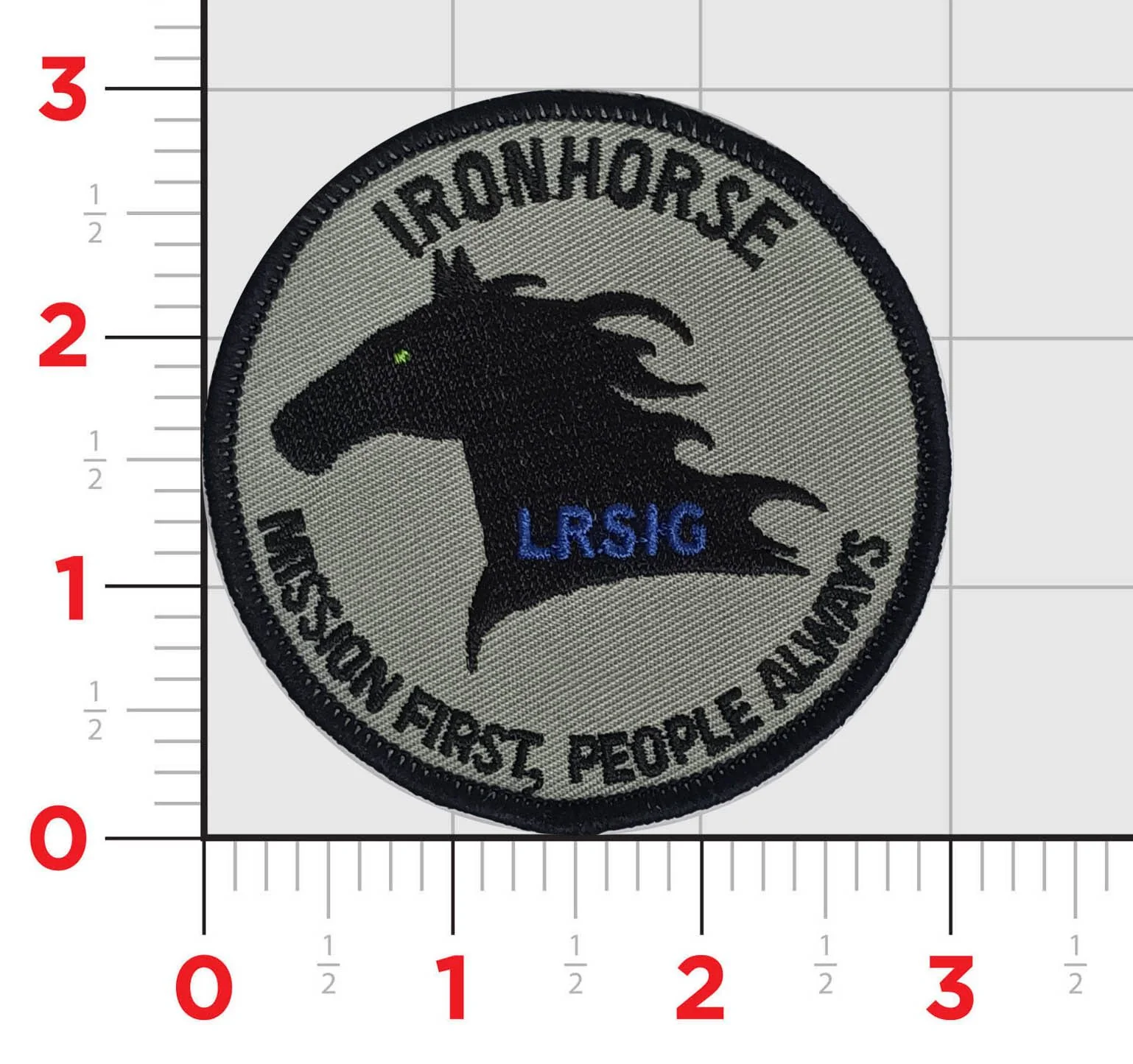 Official HMH-461 Iron Horse Flightline Qual Patches