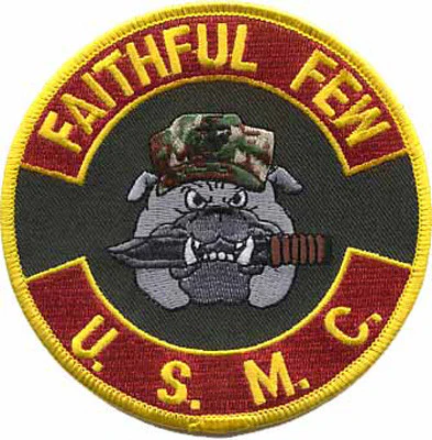 Officially Licensed USMC Faithful Few Patch