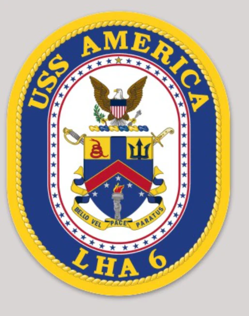 USS America LHA-6 Sticker