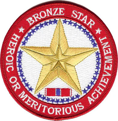 Bronze Star Patch