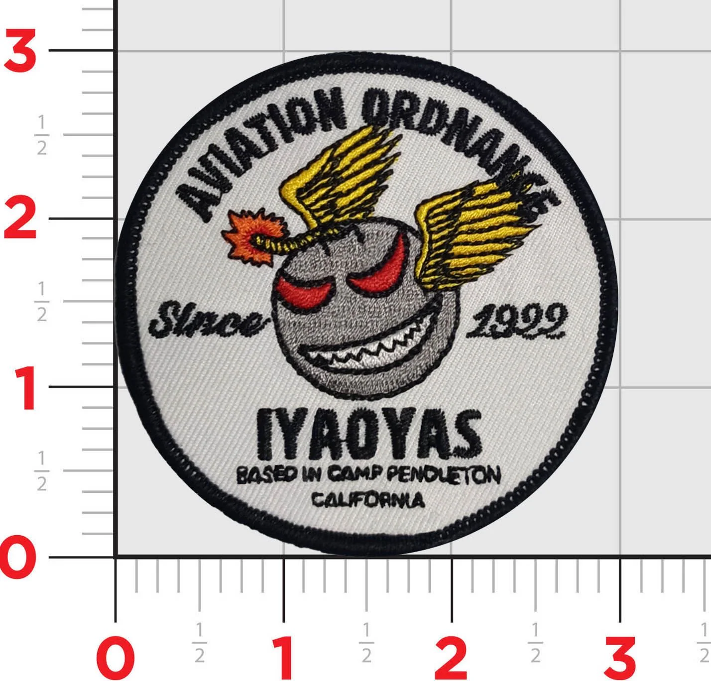 Aviation Ordnance IYAOYAS Camp Pendleton Shoulder Patch