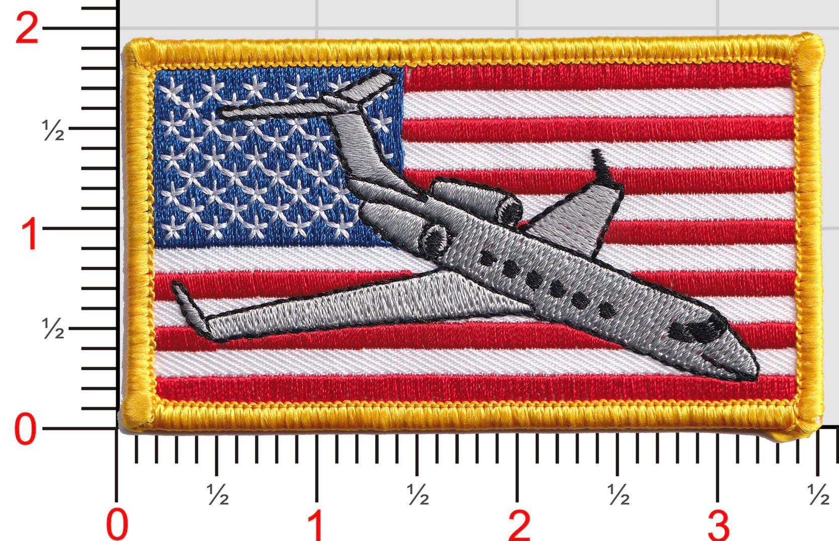 Gulfstream G5 US Flag Patch