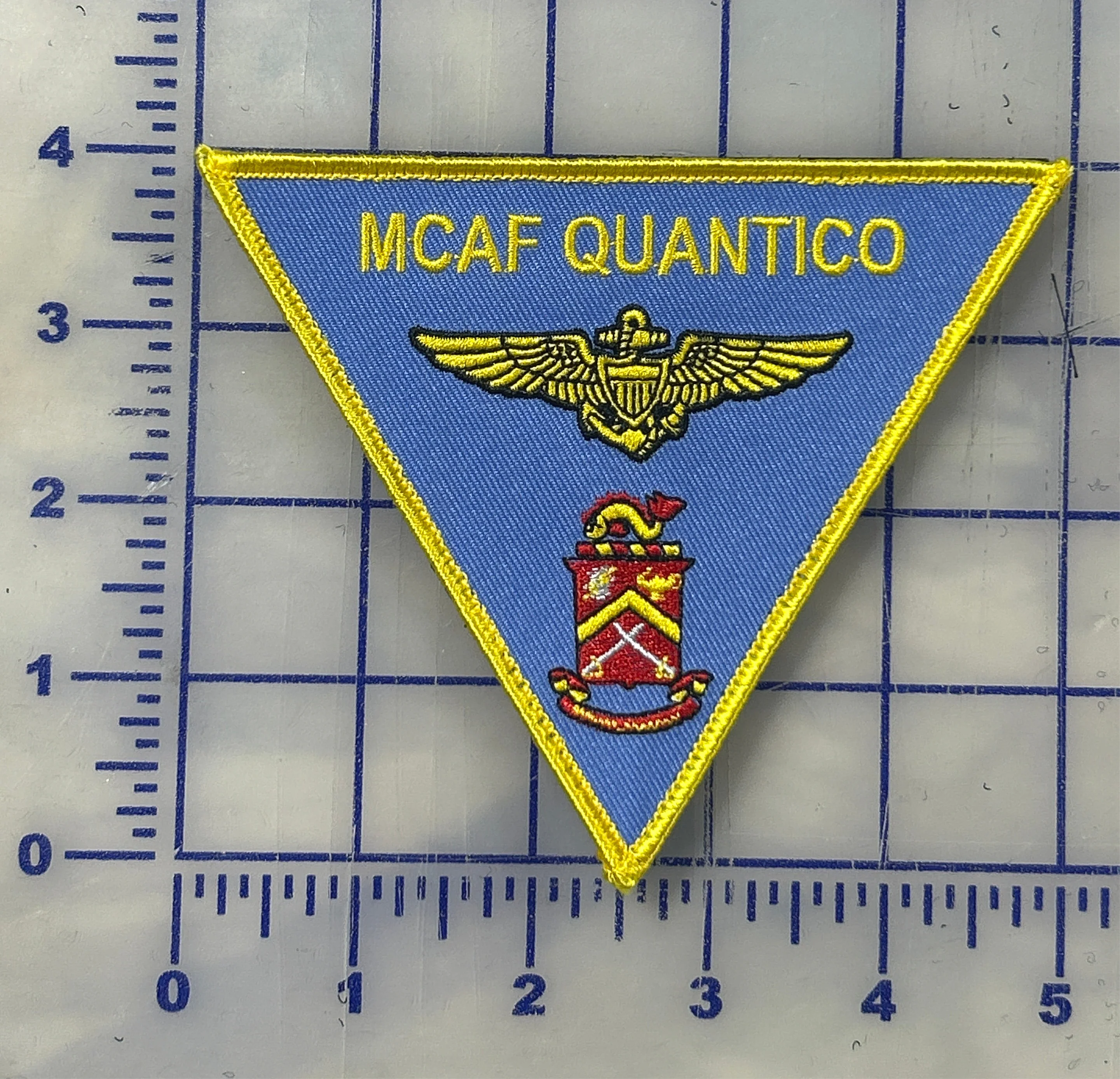 Officially Licensed USMC MCAF Quantico Patch