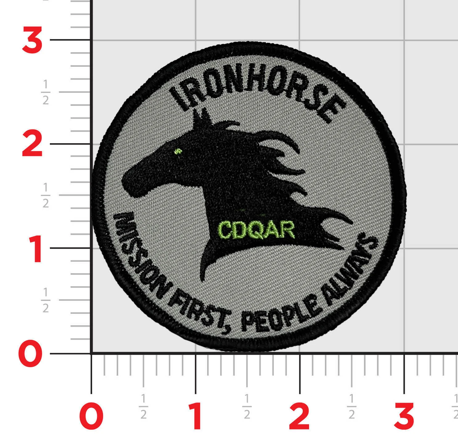 Official HMH-461 Iron Horse Flightline Qual Patches