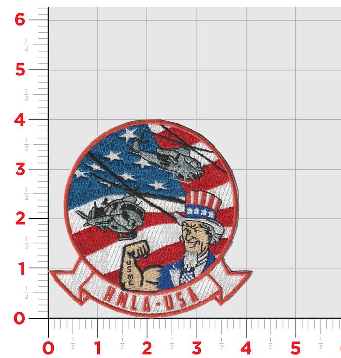 HMLA-USA Skids Patch