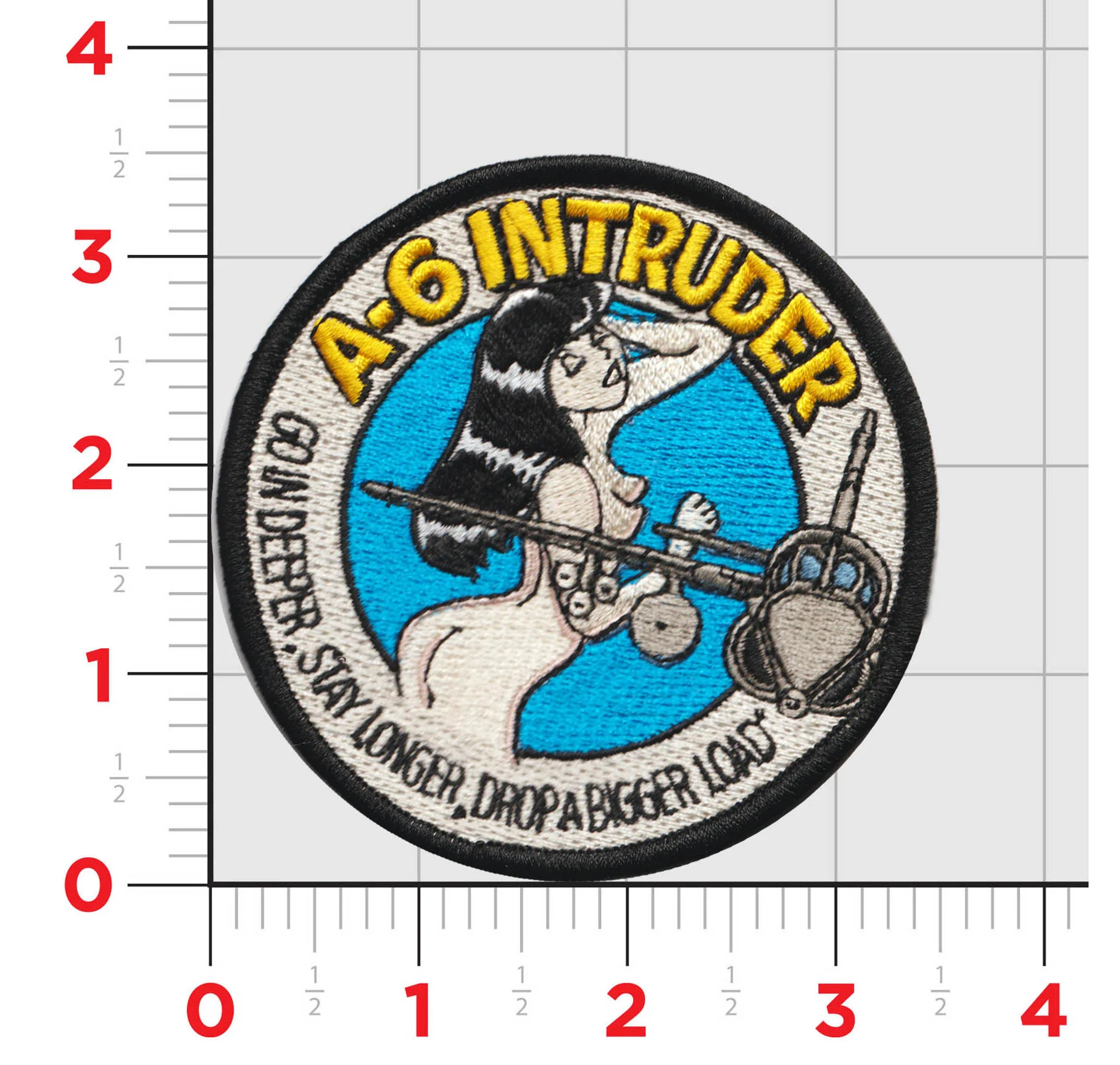 A-6 Intruder Deeper Longer Bigger Patch