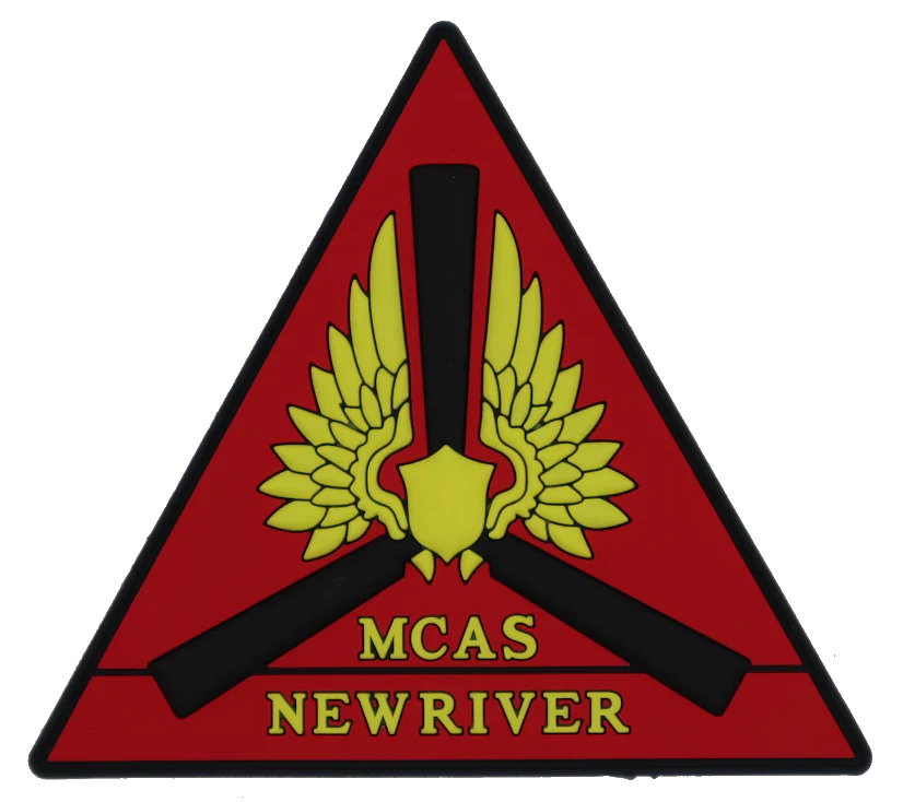 Officially Licensed MCAS New River PVC Patch