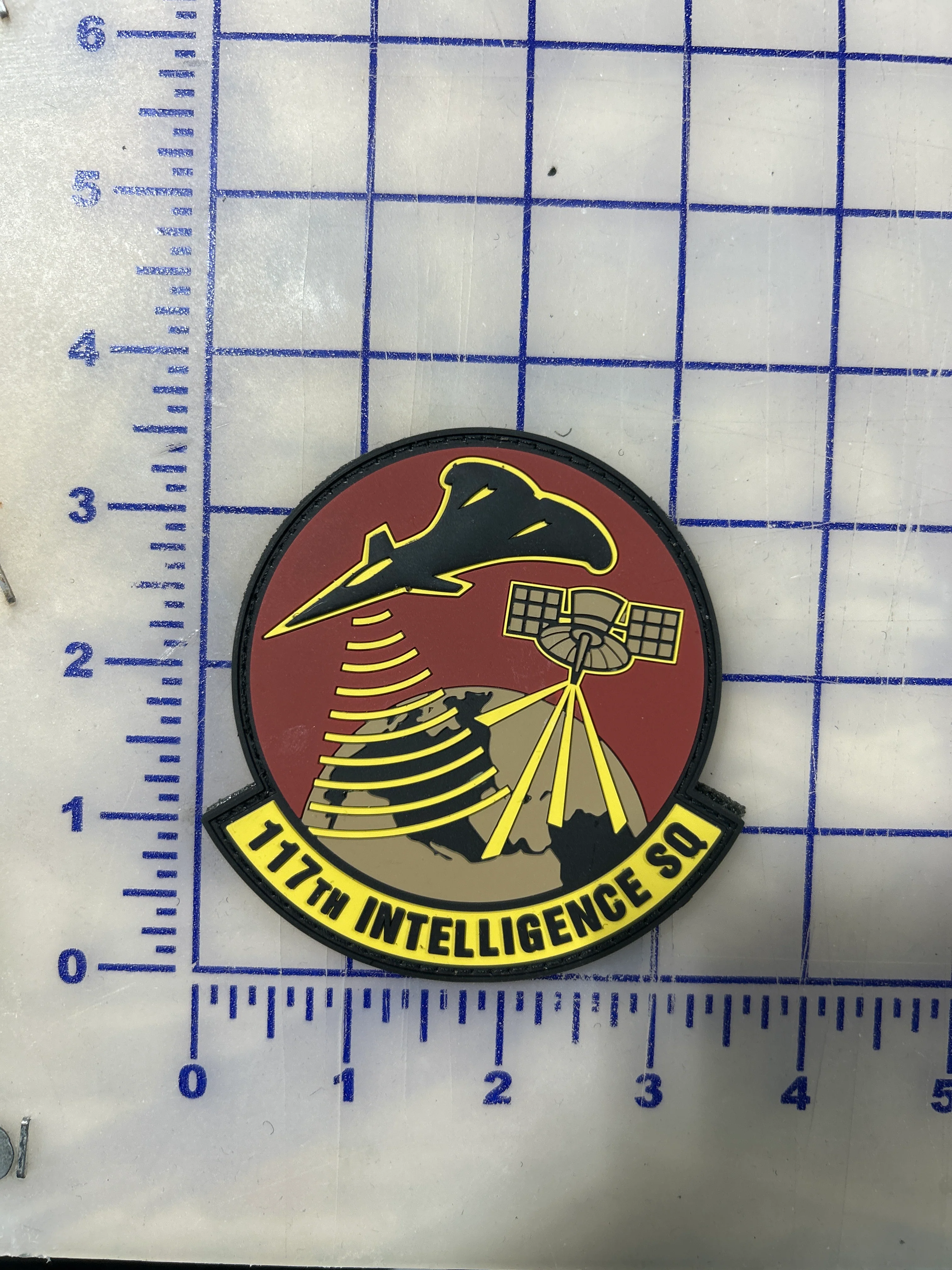 USAF 117th Intelligence Squadron PVC Patches