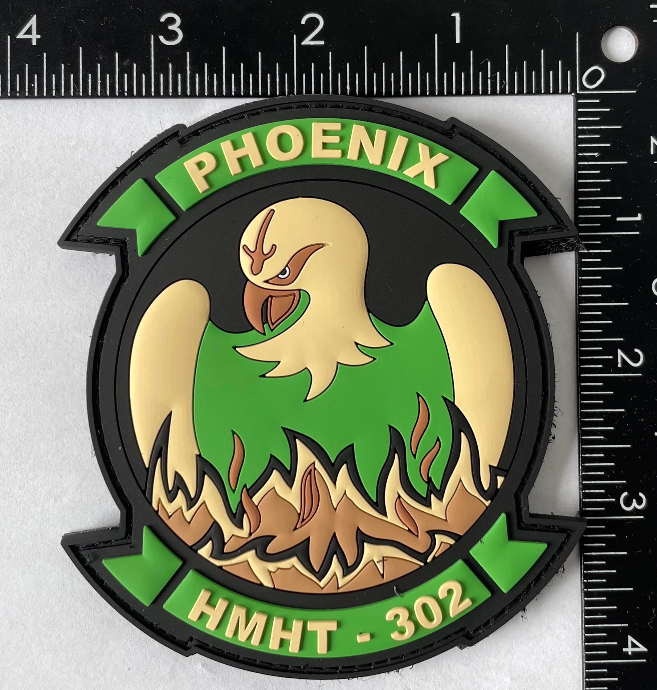 Officially Licensed HMHT-302 Phoenix Legacy PVC Patch