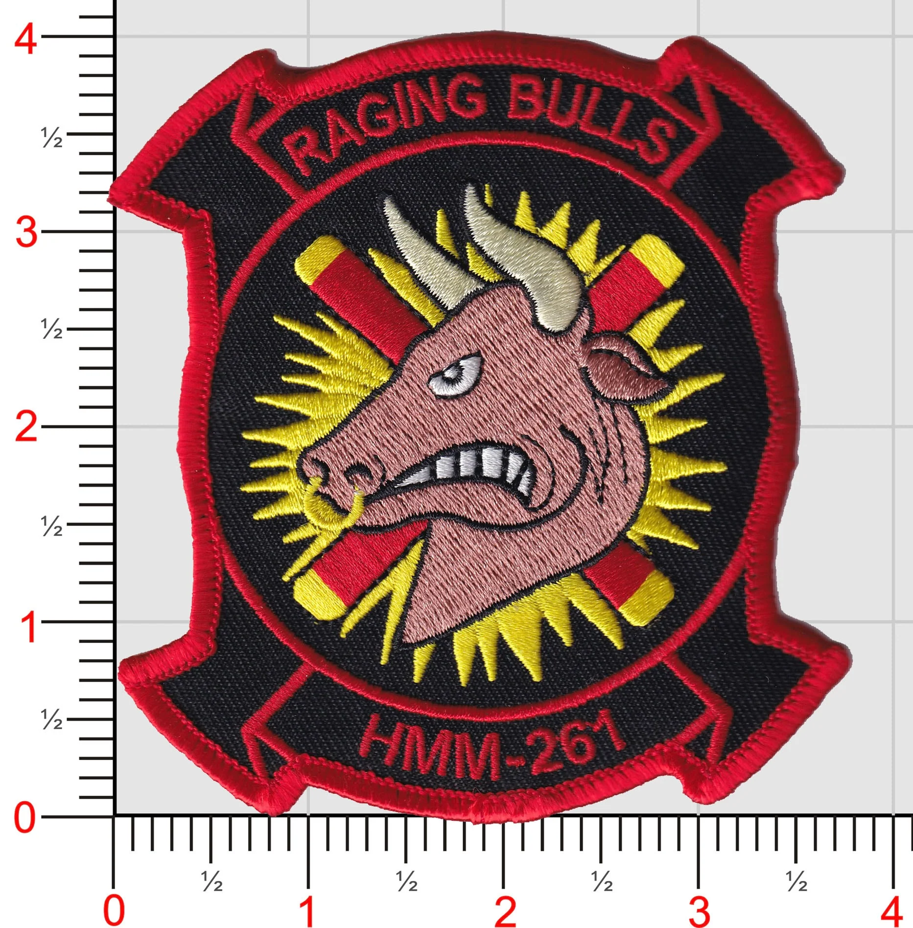 Officially Licensed USMC HMM-261 Patch