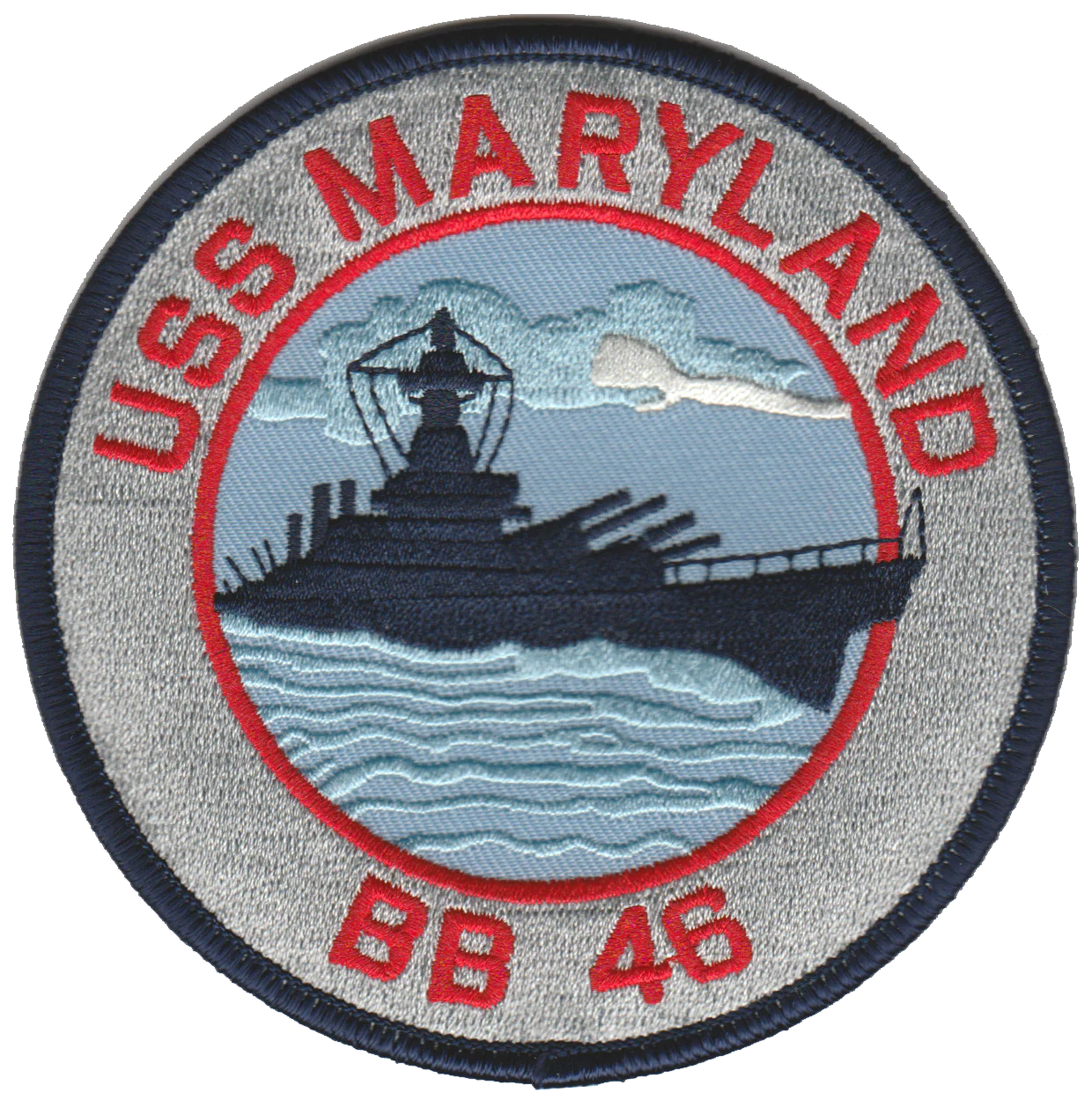 USS Maryland BB-46 Patch
