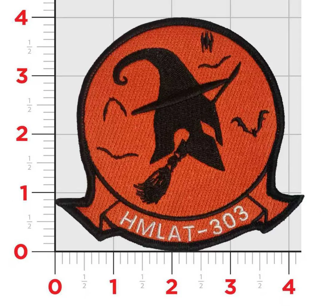 Official HMLAT-303 Atlas Halloween Patch