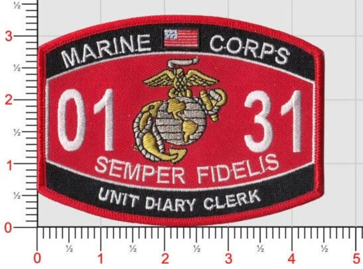 Officially Licensed USMC MOS Patches