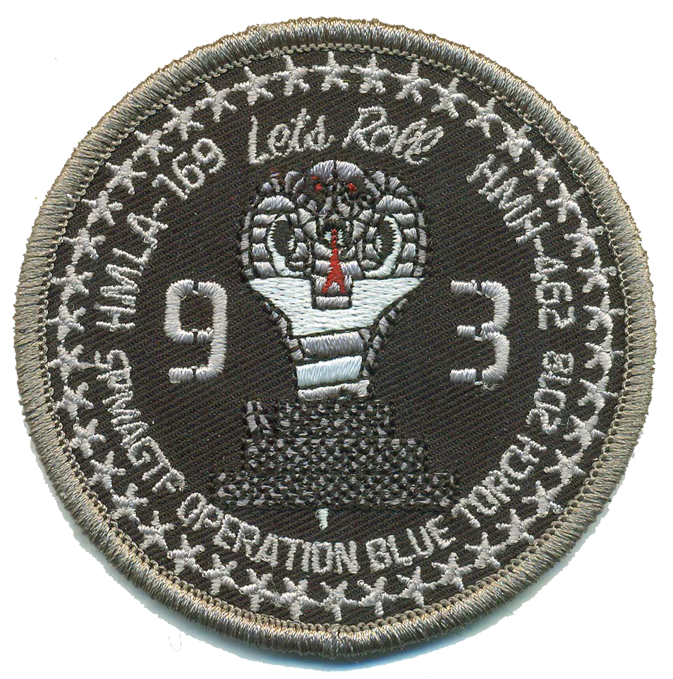 Official HMLA-169/HMH-462 Chile DET 2018 Operation Blue Torch