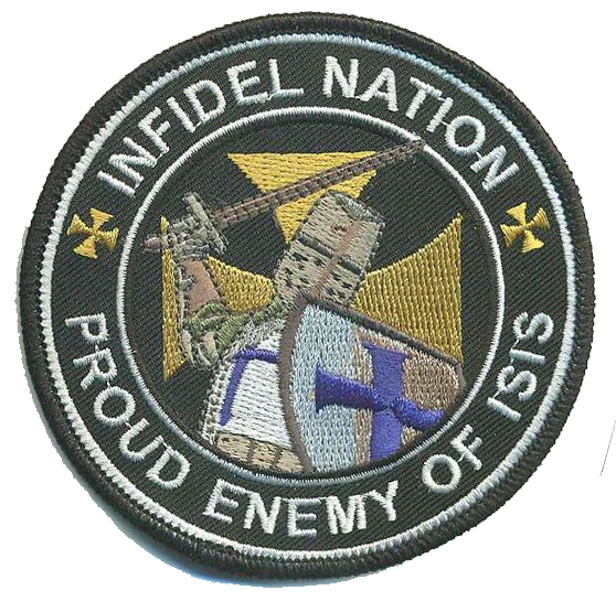 Enemy of ISIS (Blue) Patch