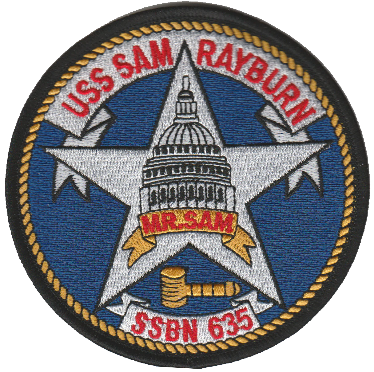 USS Sam Rayburn SSBN-635 Patch