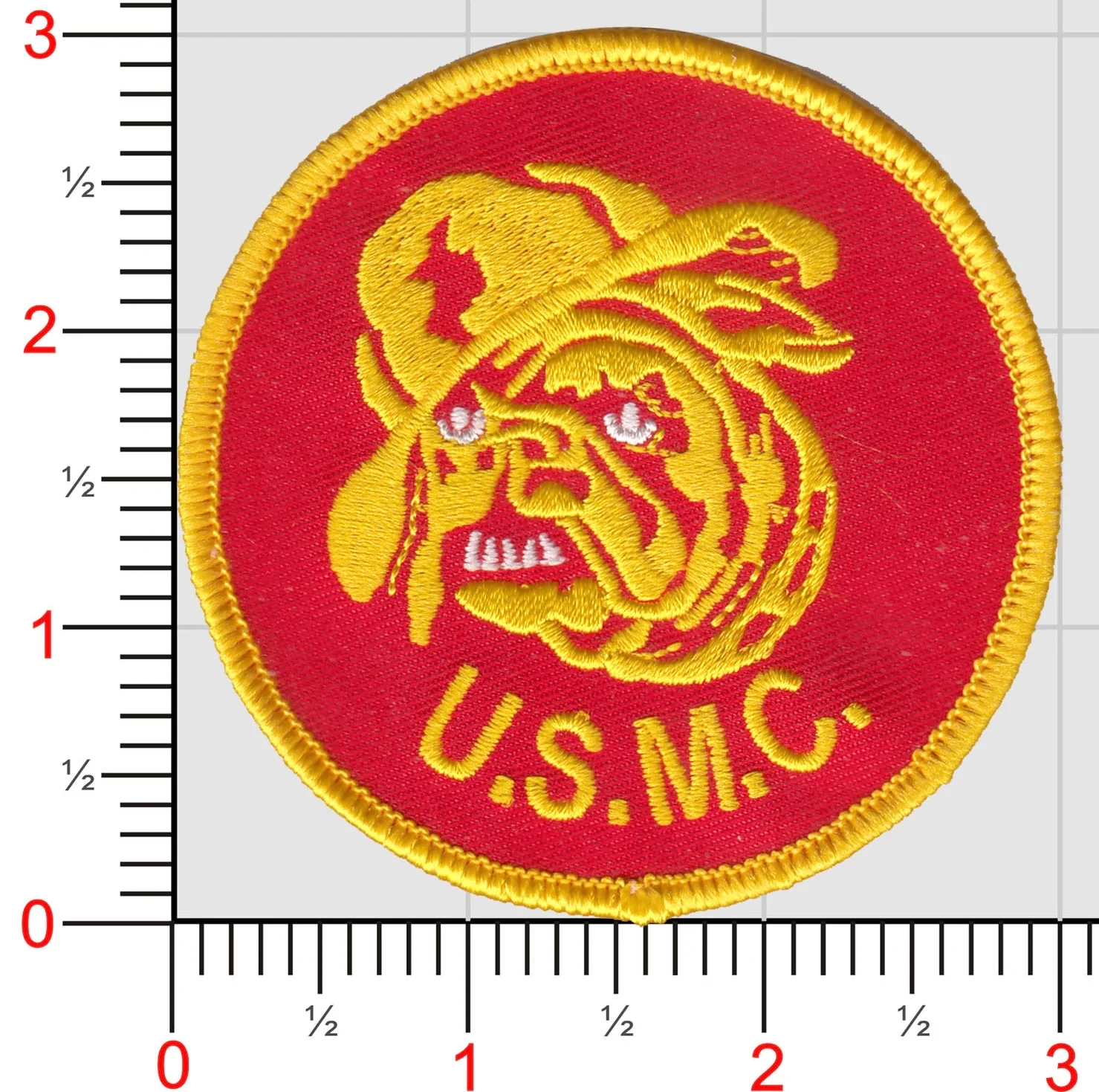 Officially Licensed USMC WWI Historic Bulldog Patch