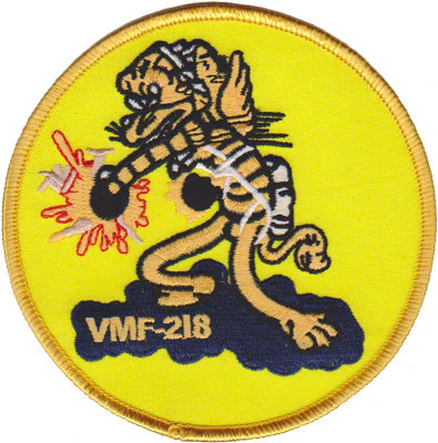 Officially Licensed USMC VMF-218 Hellions Patch
