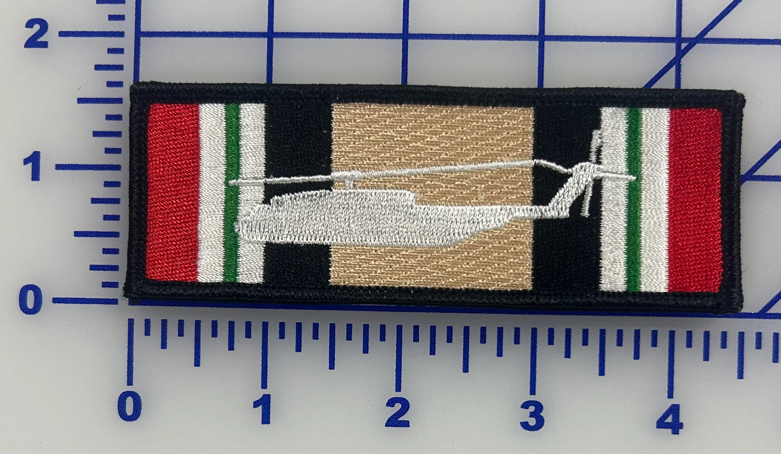 CH-53 Iraq Ribbon Patch