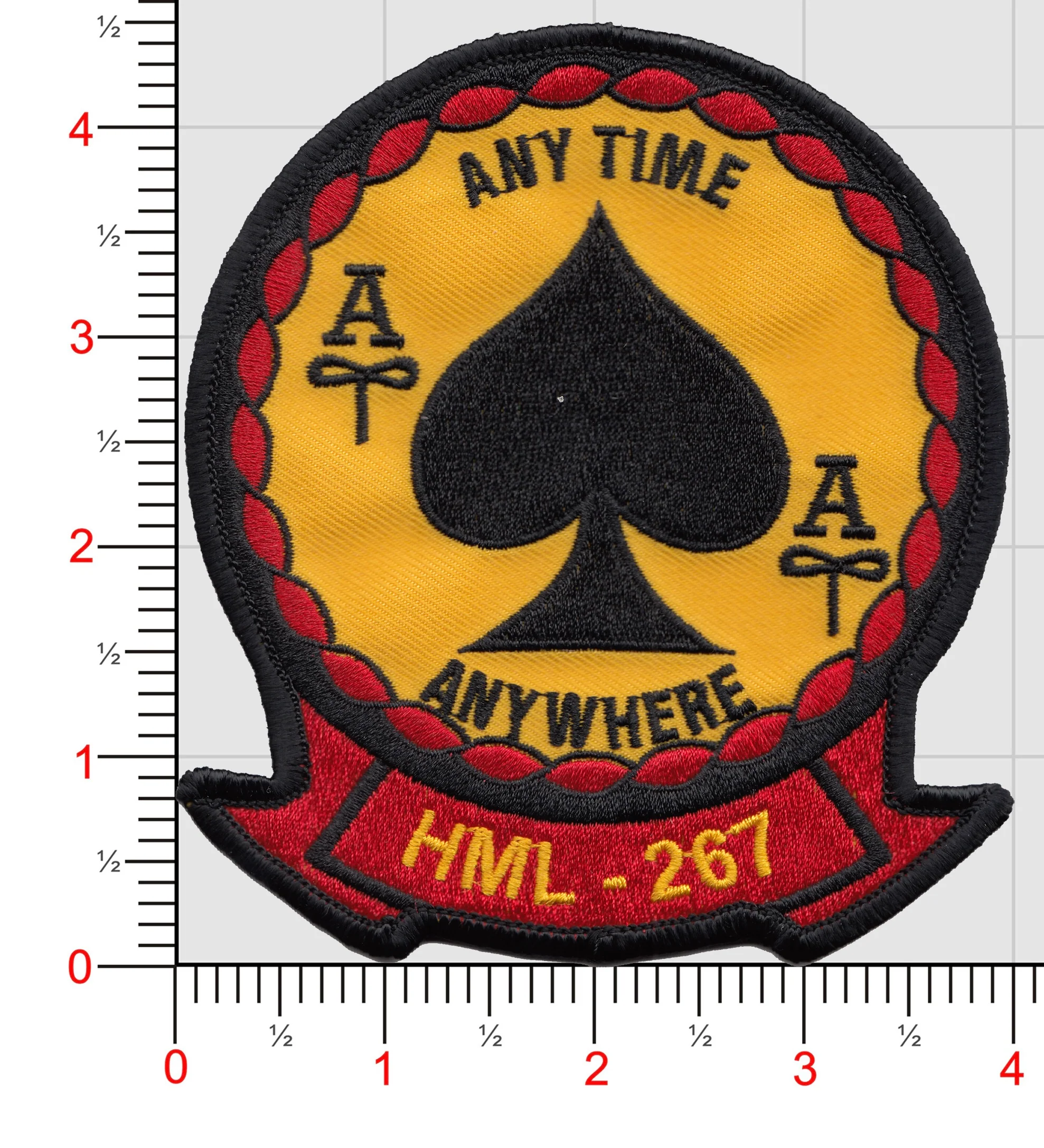 Officially Licensed USMC HML-267 Squadron Patch