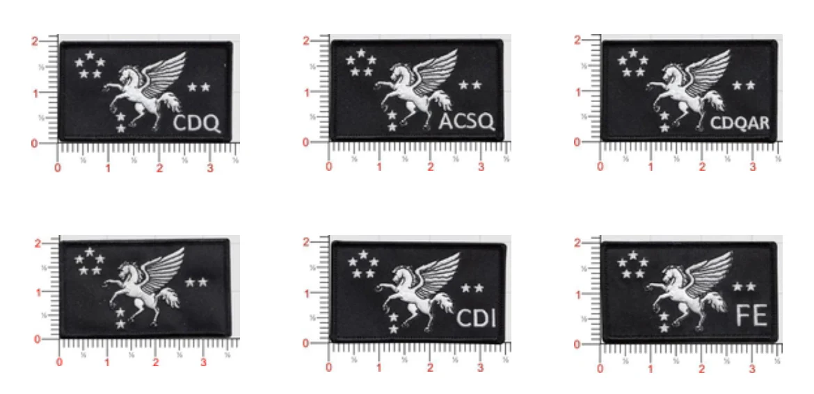 Official VMGR-252 Otis Flightline Qual Patches