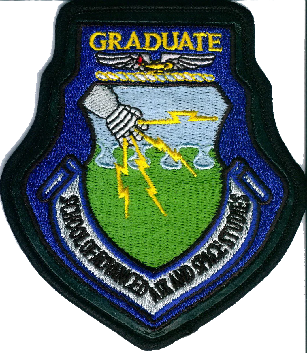 USAF School of Advance Air and Space Studies Graduate Patch (Graduate)