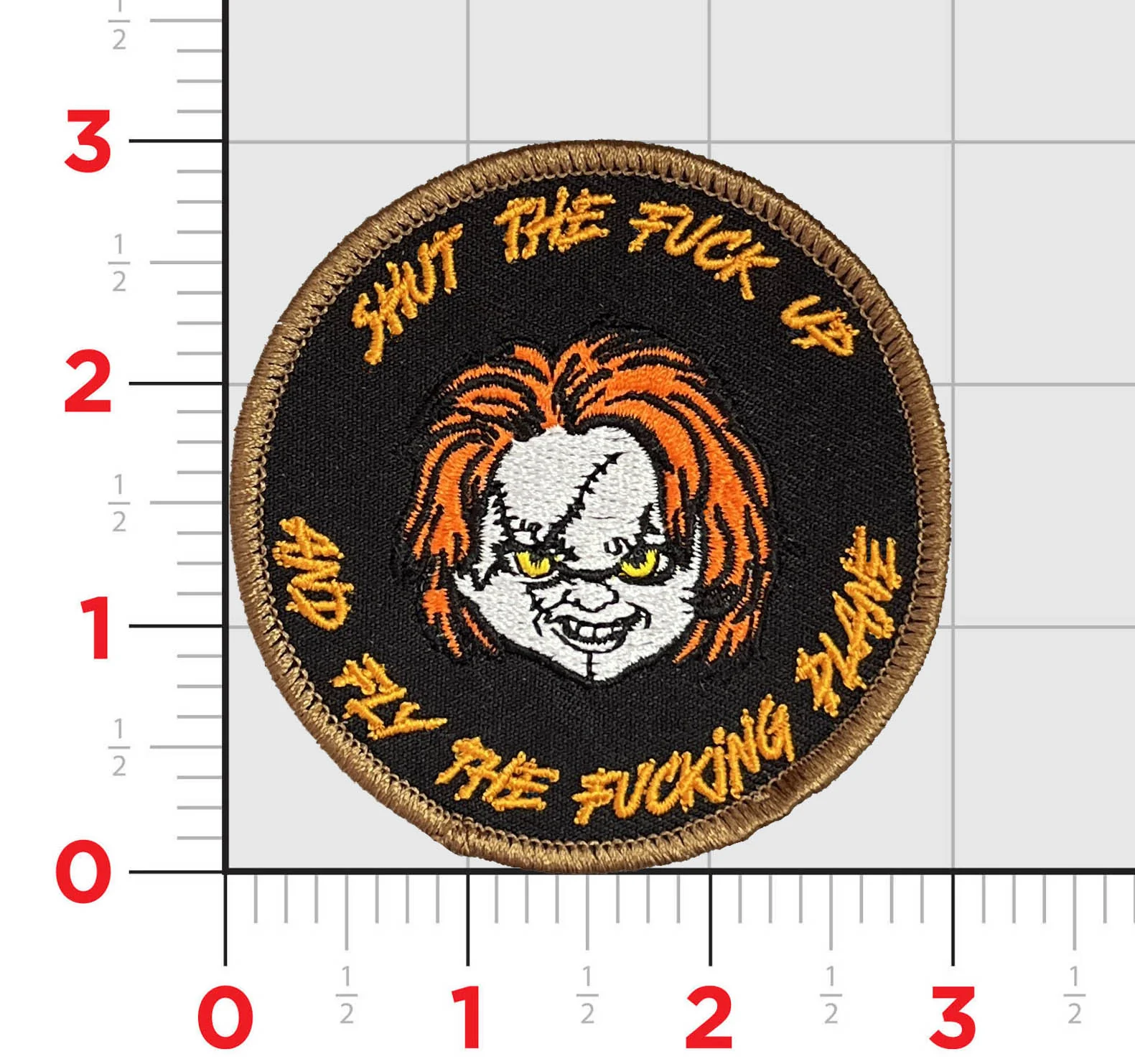 Chuckie Halloween Patch