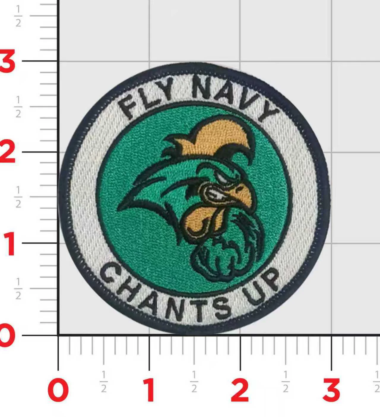 Coastal Carolina Chants Up Fly Navy Shoulder Patch