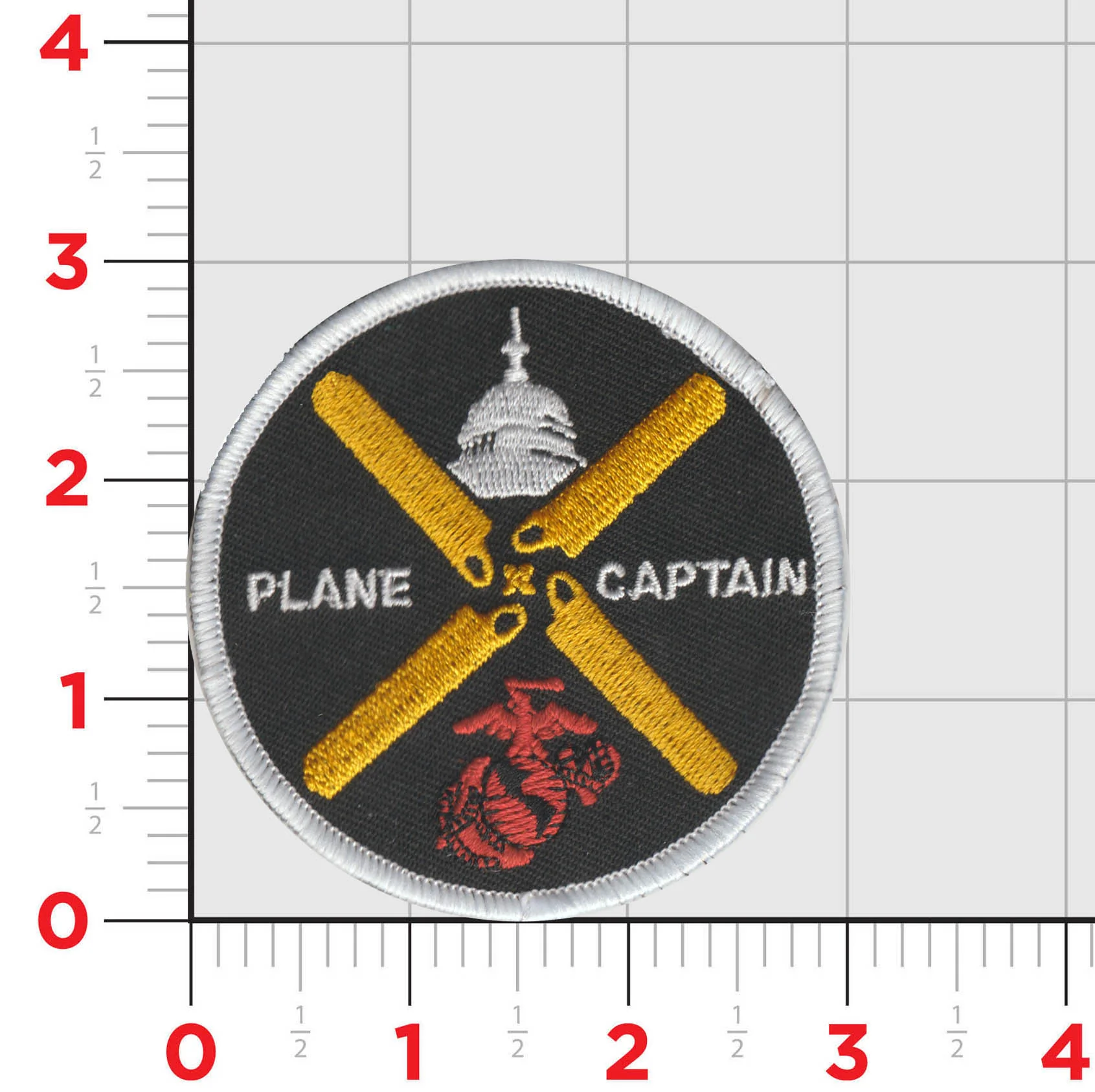 Officially Licensed HMX-1 Flightline Qual Patches