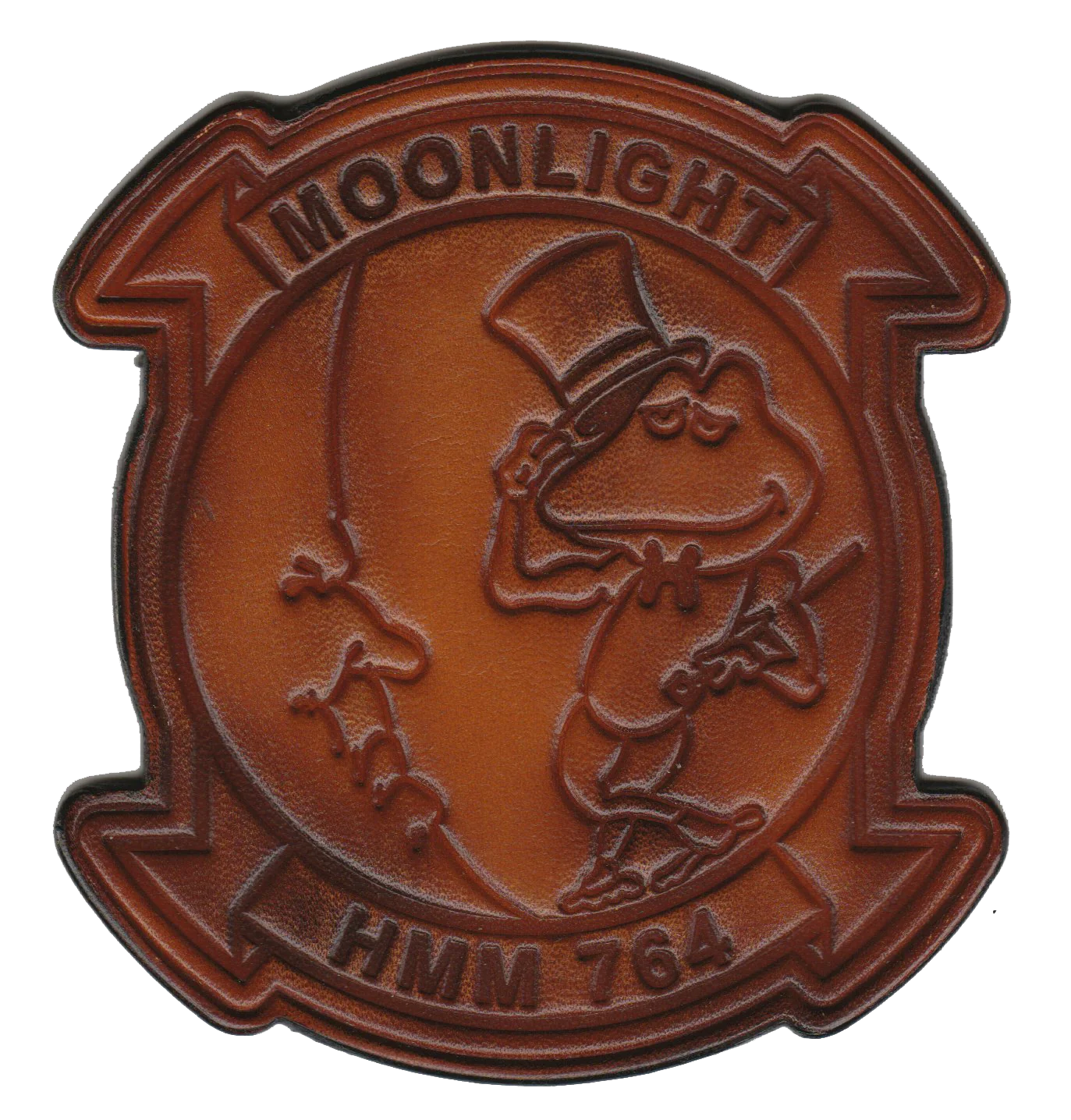 Officially Licensed HMM-764 Moonlight Leather Patches