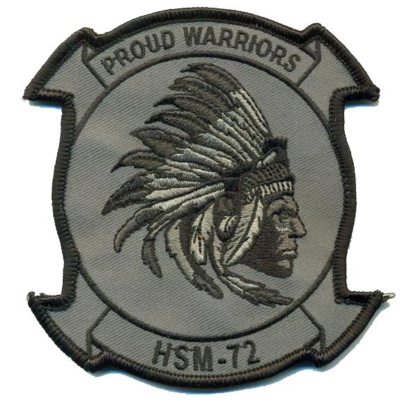 Officially Licensed US Navy HSM-72 Proud Warriors Squadron Patches