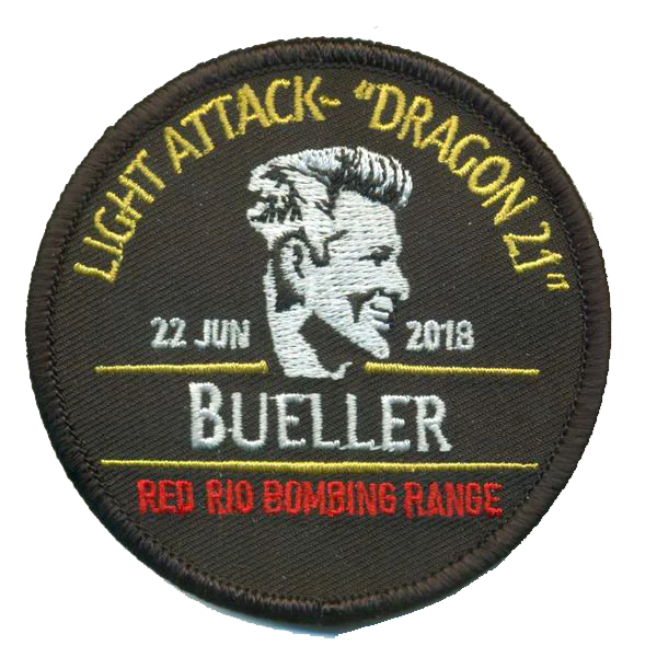 Bueller Memorial Guinness Patch