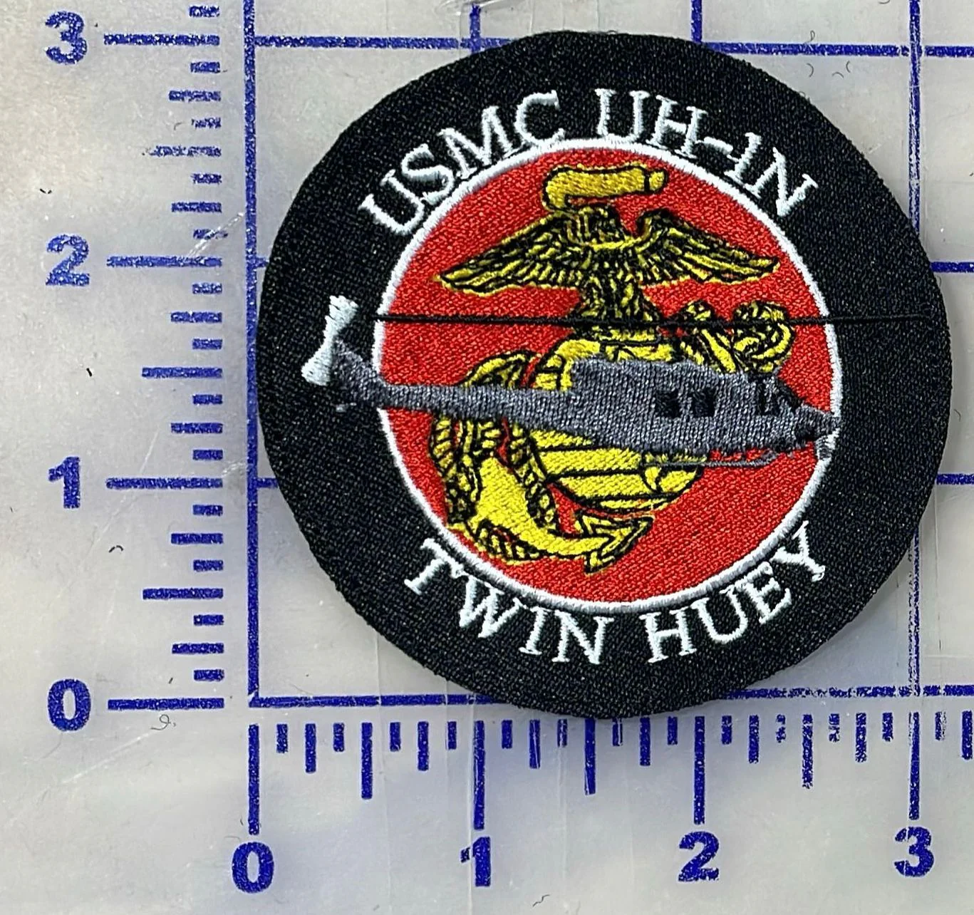 Officially Licensed USMC Commemorative  UH-1N Twin Huey Patch