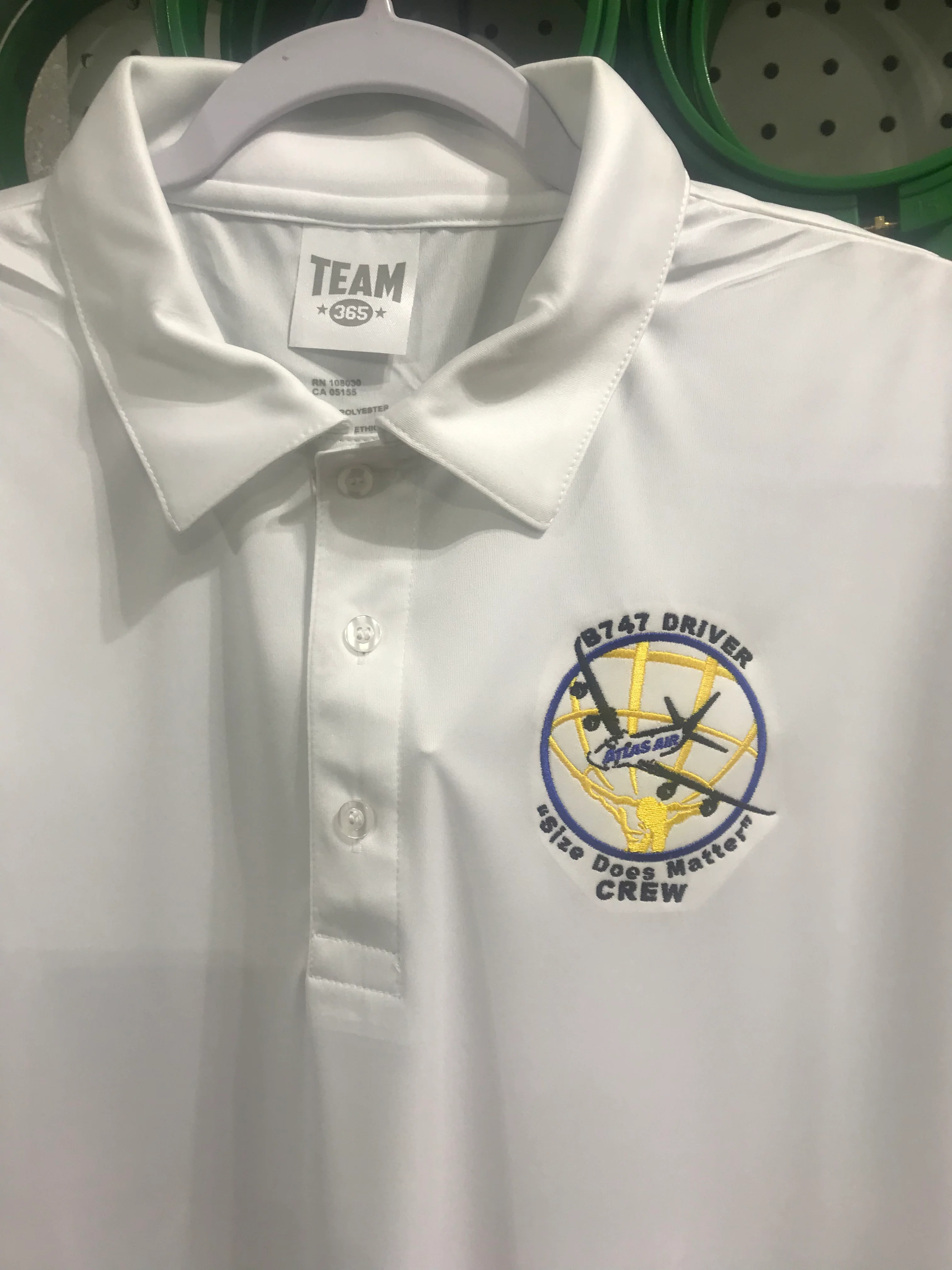 Atlas 747 Crew Polo Shirt 