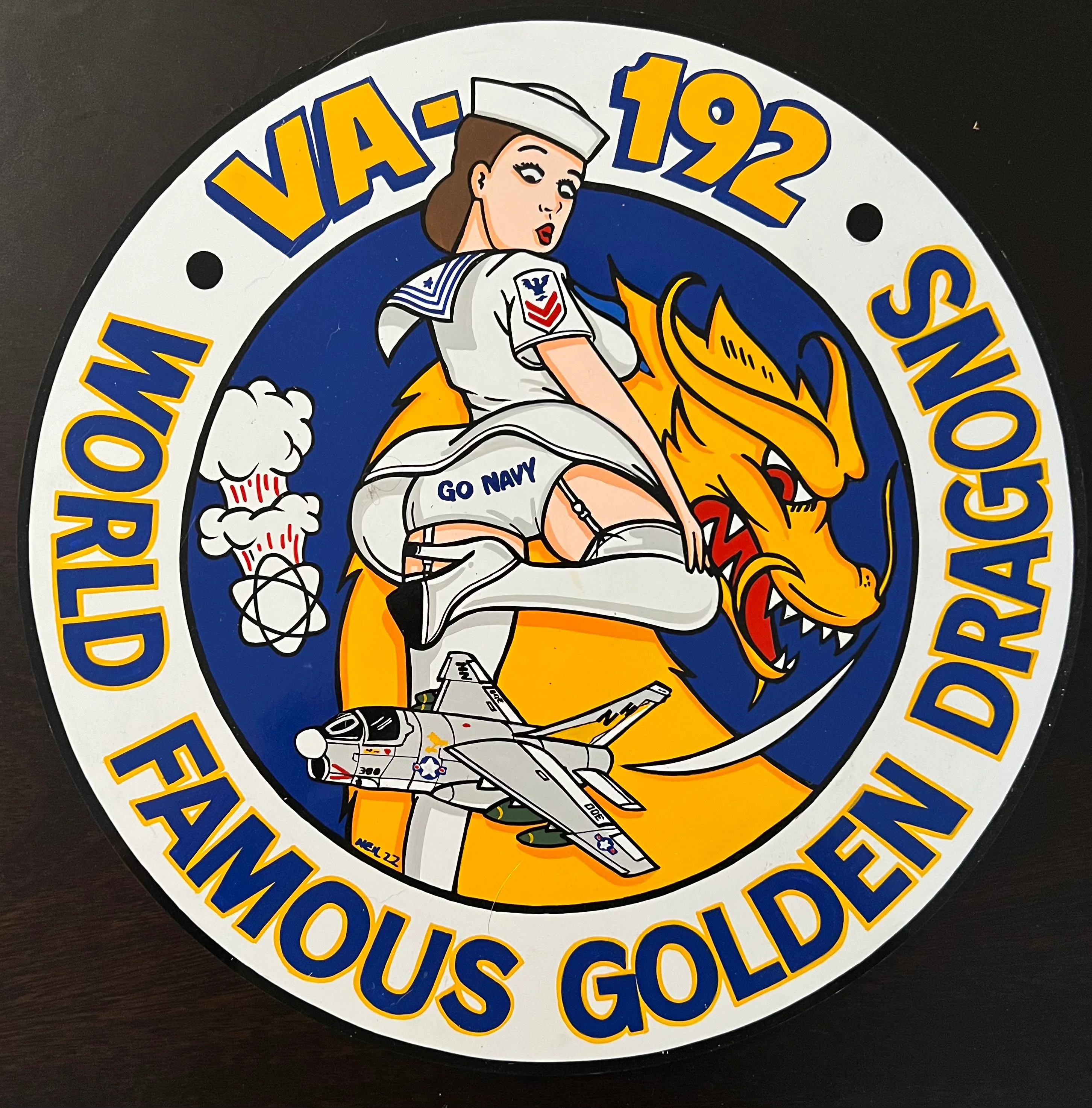 Hand Painted Metal Signs by Phantom Graphics