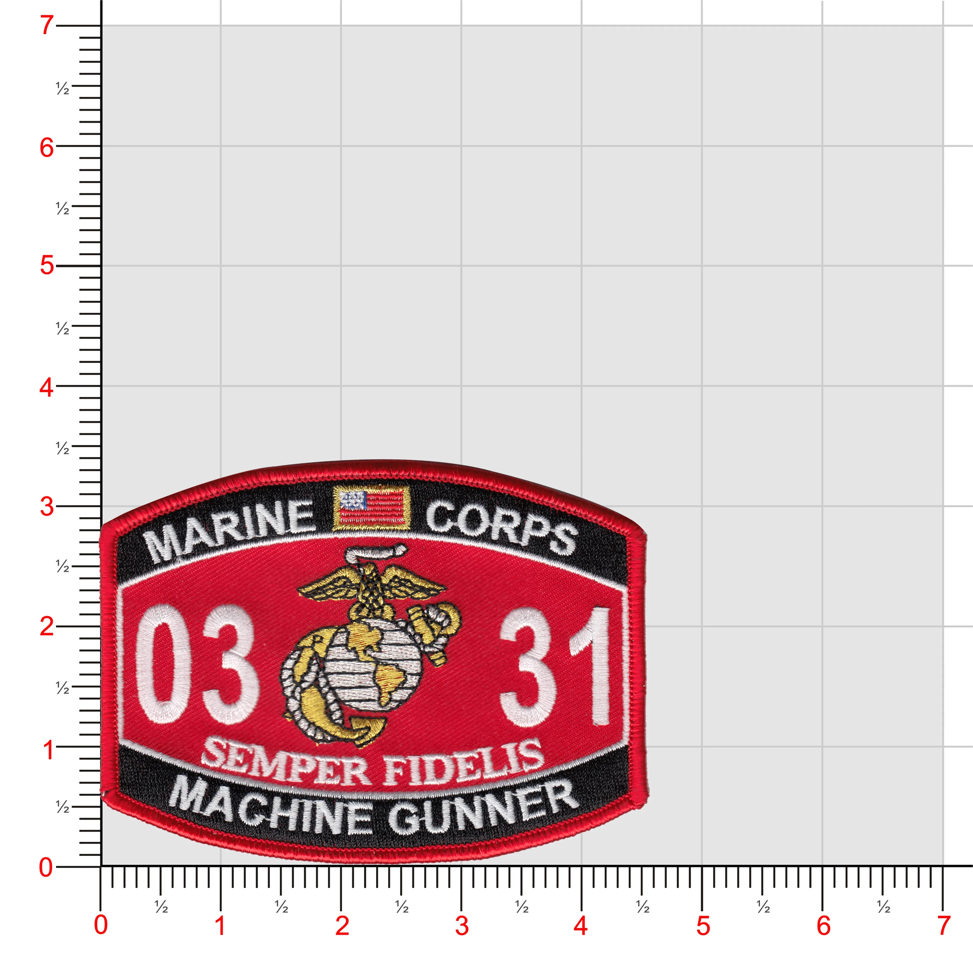 Officially Licensed USMC MOS Patches