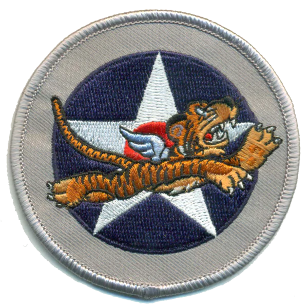 US Army Air Corps WWII Flying Tigers Patches
