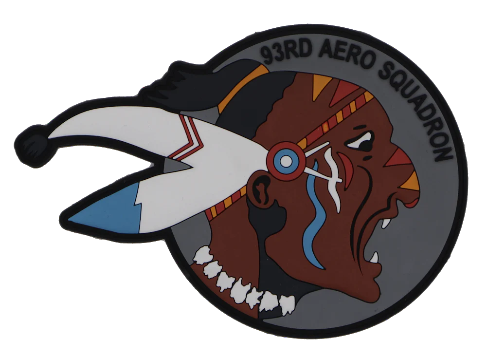 WWI 93rd Aero Squadron PVC Patch