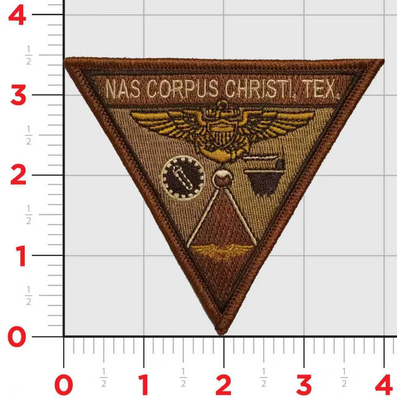 Officially Licensed US Navy NAS Corpus Christi Patch