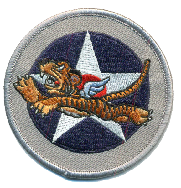 US Army Air Corps WWII Flying Tigers Patches