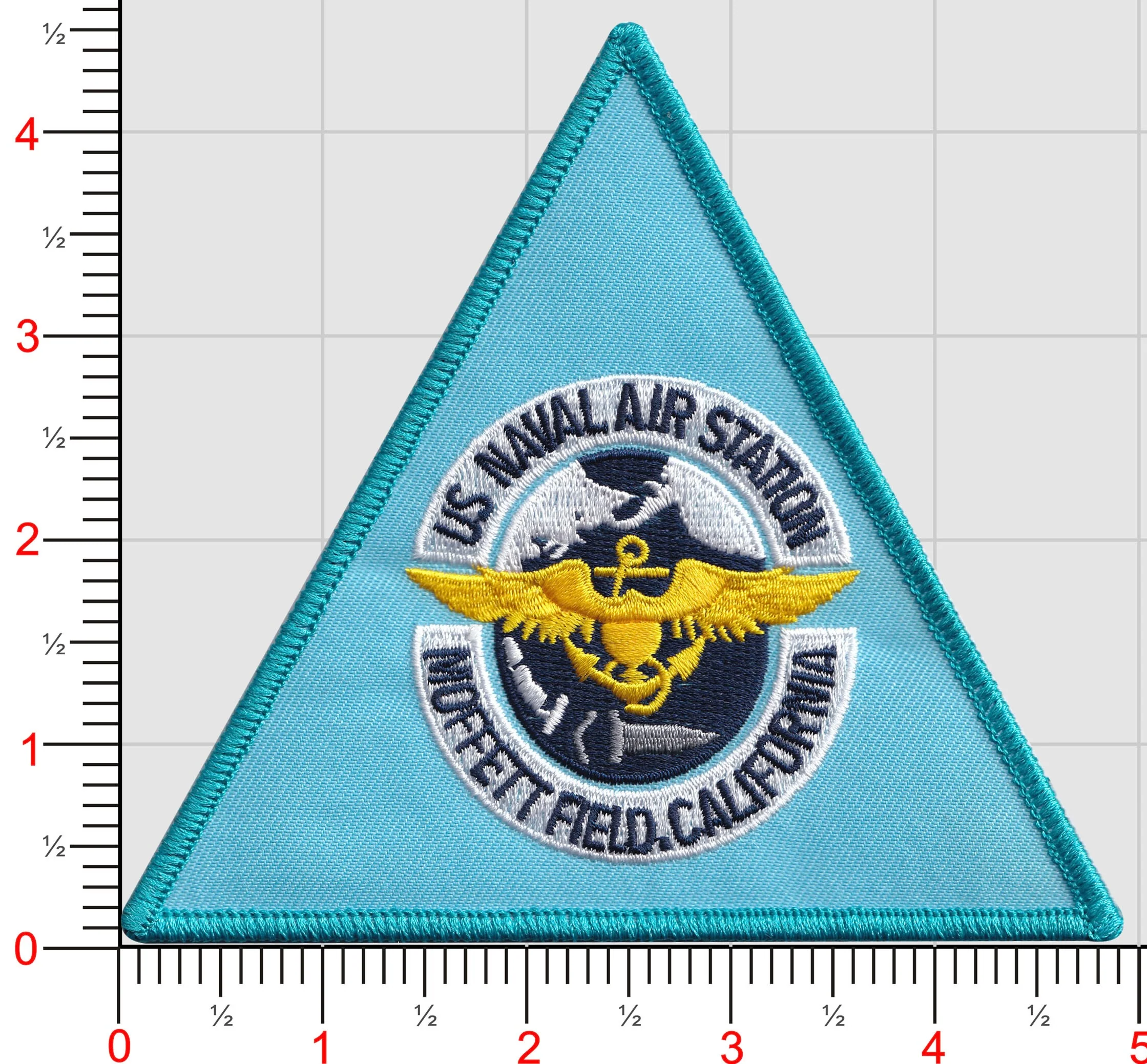 Officially Licensed US Navy NAS Moffett Field Patch