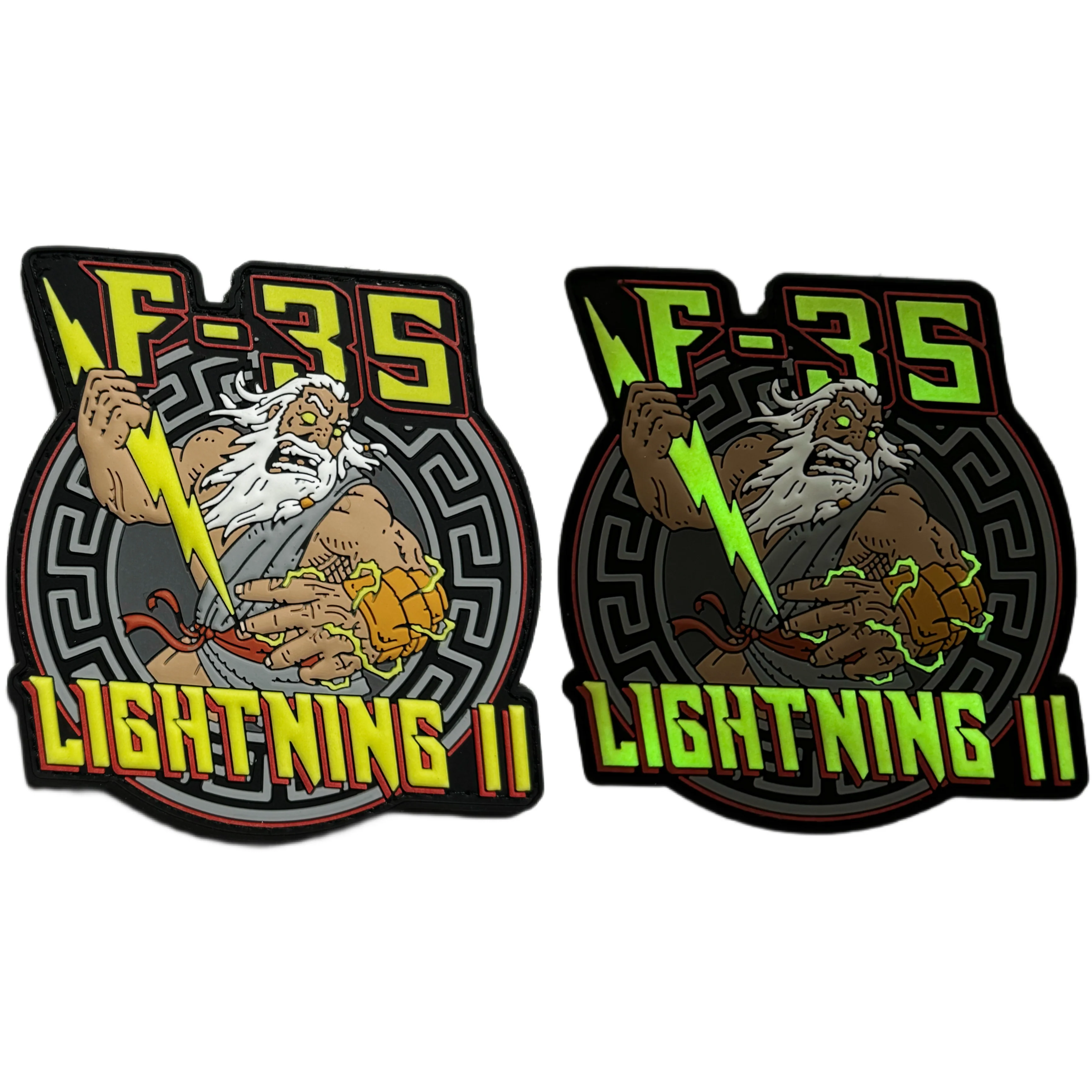Official F-35 Lightning II PVC Shoulder Patch