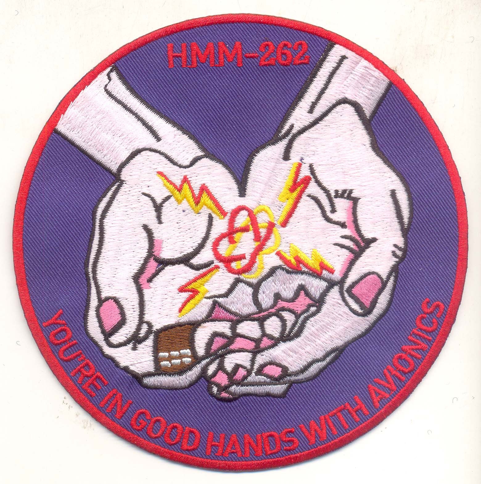 HMM-262 Avionics (Vietnam) Patch