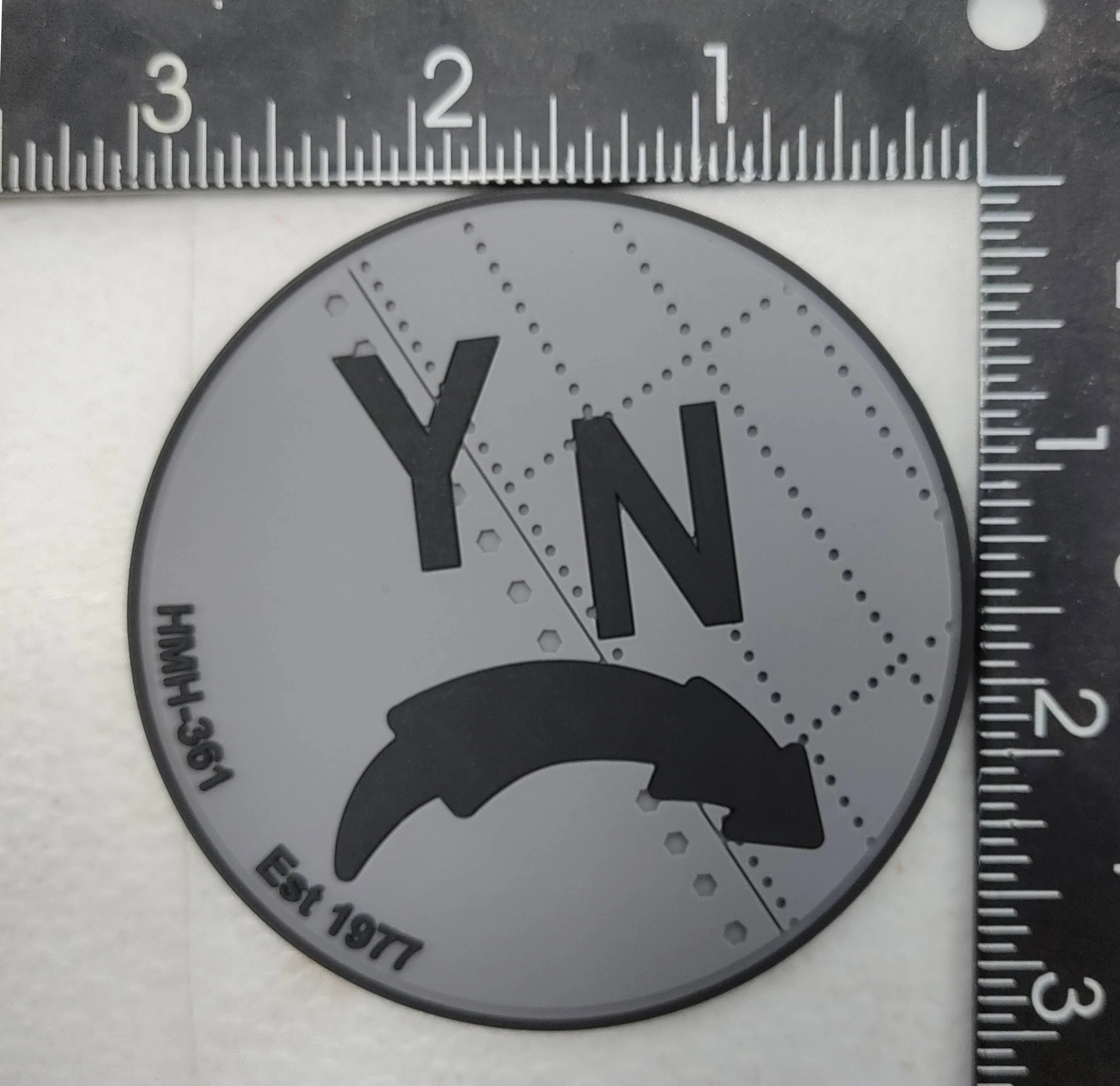 Official HMH-361 Flying Tigers CH-53 Modex PVC Shoulder Patch