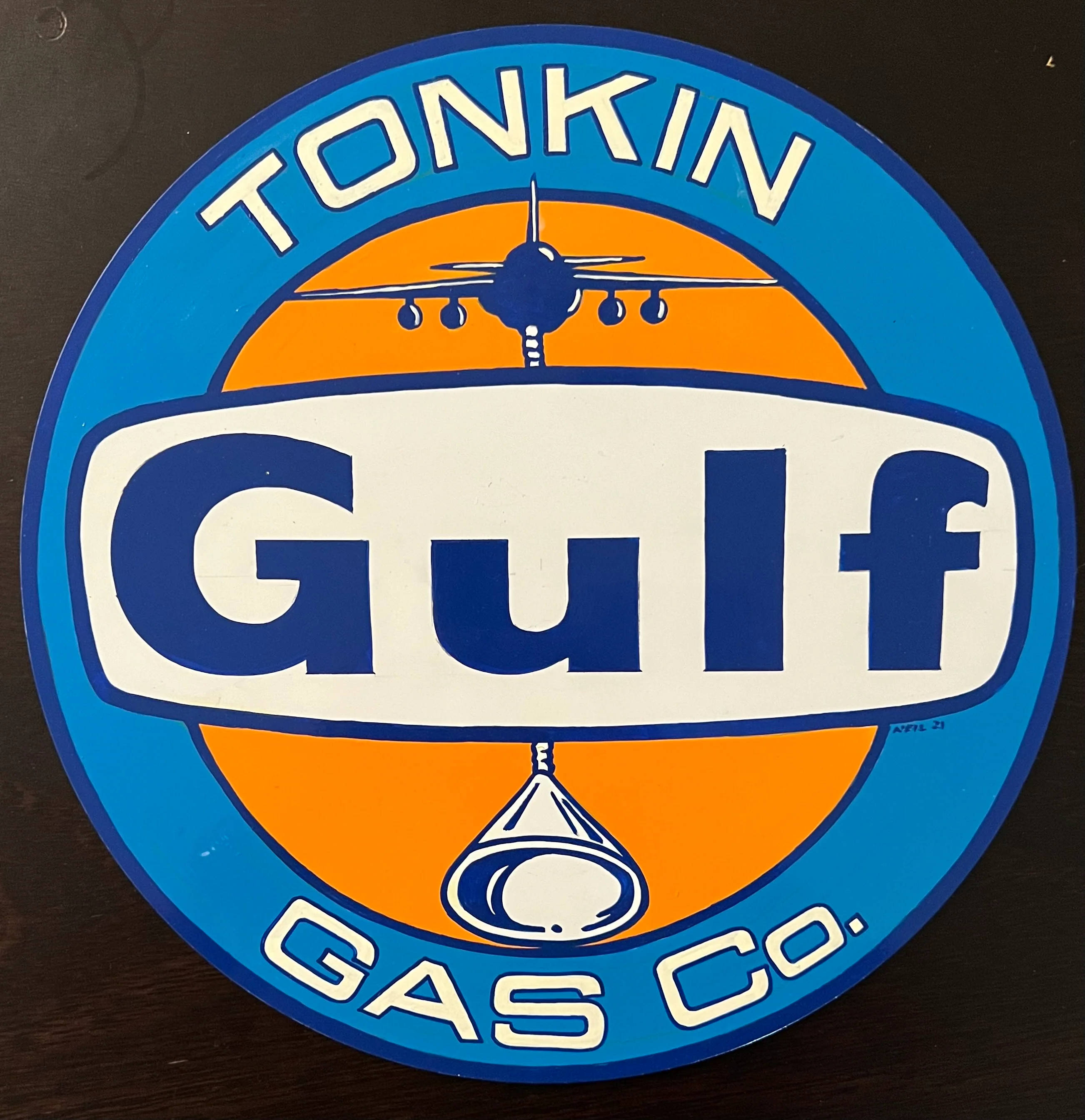 Hand Painted Metal Signs by Phantom Graphics